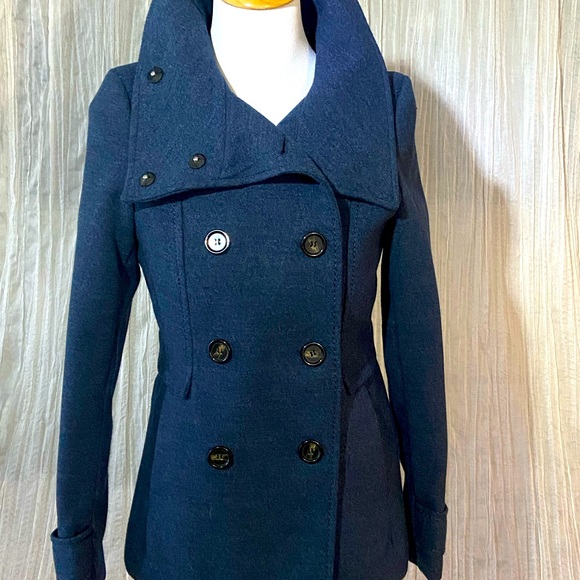 H&M Jackets & Blazers - Pea coat H&M blue